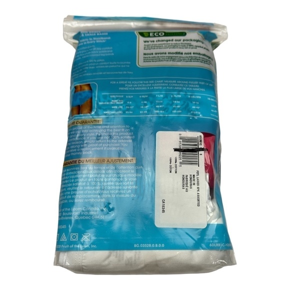 Fruit Of The Loom Low Rise Briefs 6 Pack Size XL - Picture 2 of 3